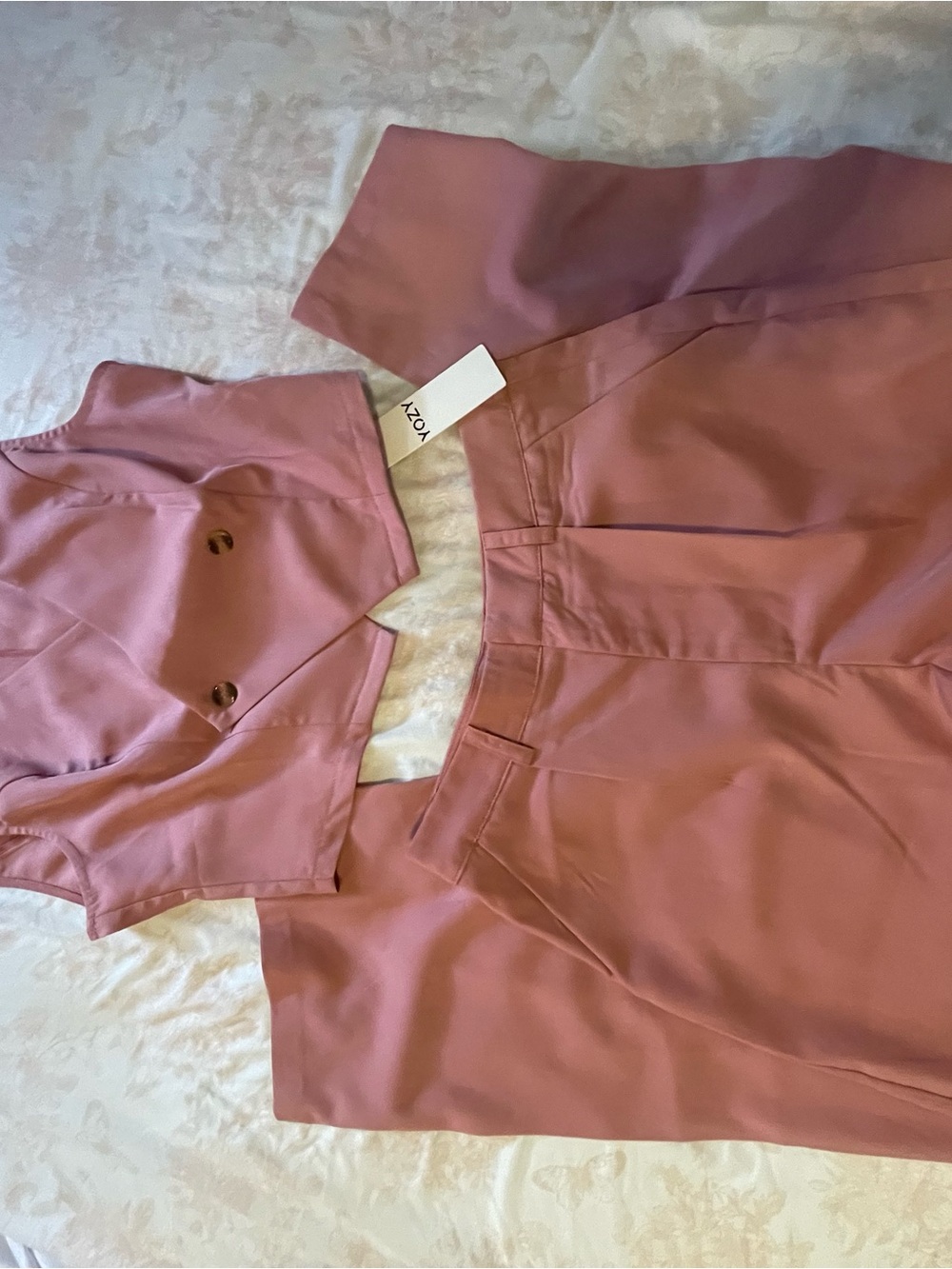 Vero Moda Dusty Rose Blazer Jacket